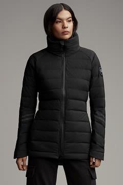 Chamarras Canada Goose Mujer Outlet - HyBridge Chaqueta De Plumas Black Label Negros KI3762180